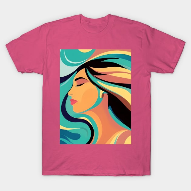 The Proud Woman T-Shirt by Artilize